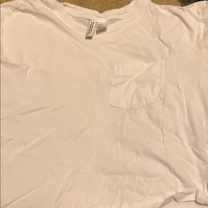 H&M white crop